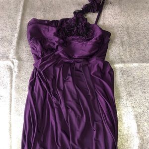 One strap mini dress